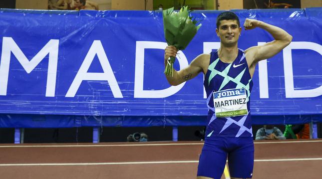 Asier Martinez, victoria en el Mitin de Madrid